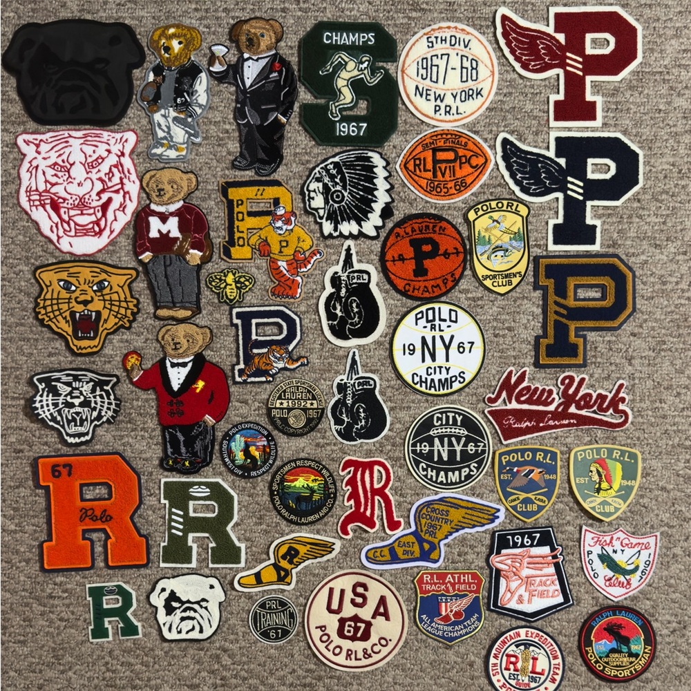 Polo Ralph Lauren Patches.